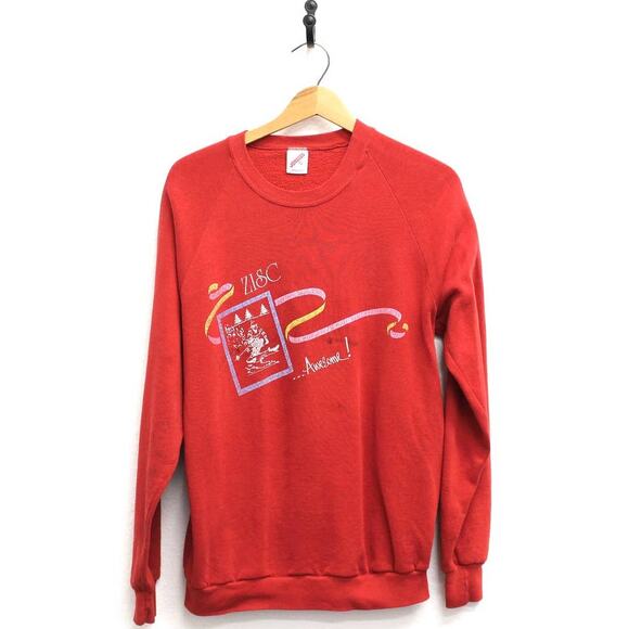 Vintage Ski Zisc Skiing Sweatshirt XL - Picture 1 of 8